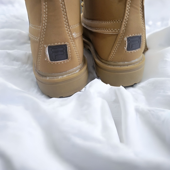 Fila Kid's Edgewater 12.5 Boot Tan Classic Style - Picture 4 of 6